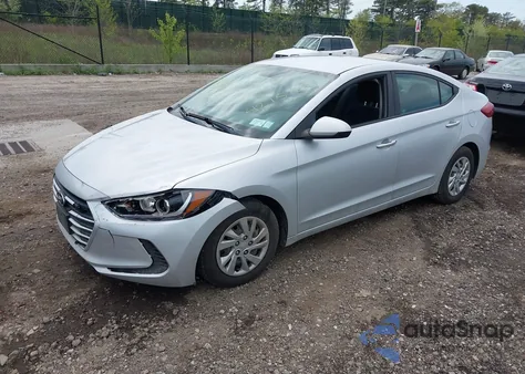 2018 Hyundai Elantra Se from USA, damaged, VIN KMHD74LFXJU589066